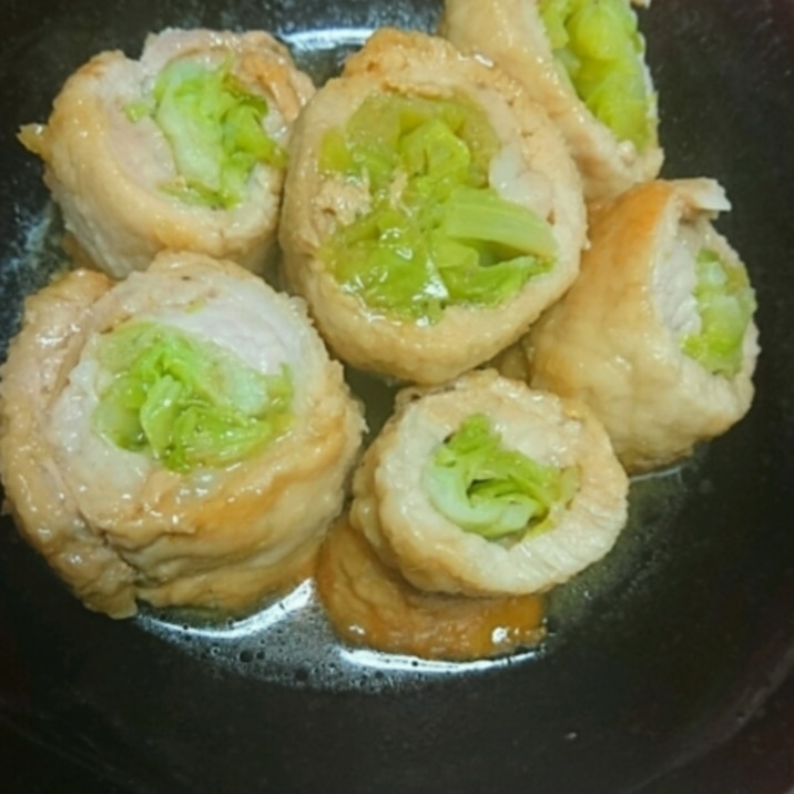 節約!かさまし!キャベツの肉巻き